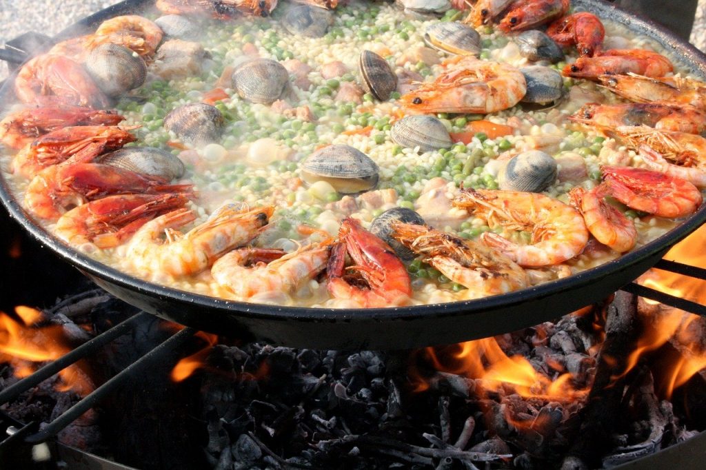 Comer paella en Calpe